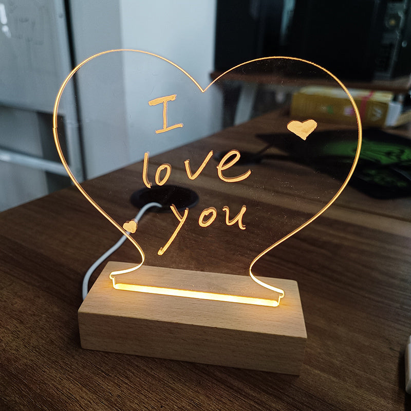 Creative Note Board Night Light